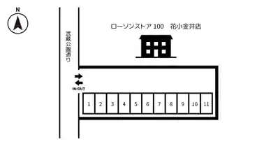 特P FKパーク花小金井8丁目の図面