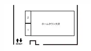 特P タウンホーム大沢横駐車場の図面