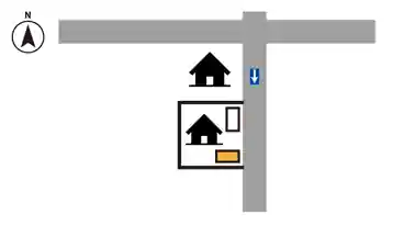 特P 東塙田2-3-4駐車場の図面