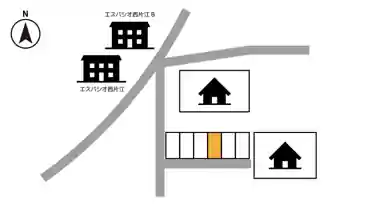 特P 【3番】福大西片江1丁目駐車場の図面