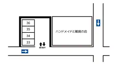 特P 山城町2-2-20駐車場の図面