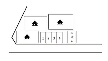 特P 上野町6078-6駐車場の図面