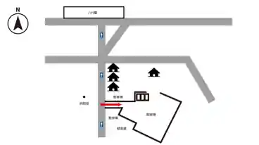 特P 萩原町1-5-32駐車場の図面