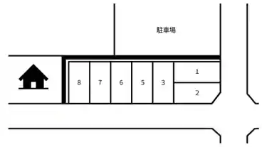 特P 福徳町2-21駐車場の図面