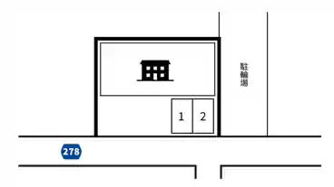 特P 豊四季157-1駐車場の図面