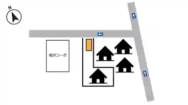 特P 観音2-18-8駐車場の図面