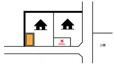 特P 《軽・コンパクトカー》前浪町7-3駐車場Bの図面