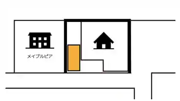 特P 北里2-18-6駐車場の図面