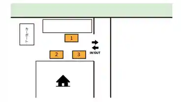 特P 白鍬274-1駐車場の図面