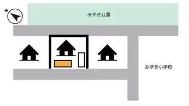 特P みずき3-2-58駐車場の図面