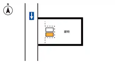 特P 本中山2-22-18駐車場の図面