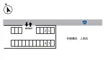 特P 金久保666-1駐車場の図面