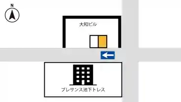 特P 仲田2-11-12駐車場の図面