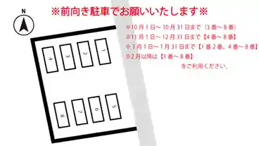 特P 【前向き駐車】小俣町本町3570付近駐車場の図面