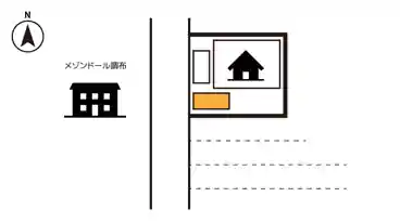 特P 《軽・コンパクト》上石原2-12-20駐車場の図面