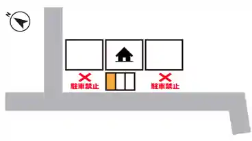 特P 熊谷1丁目21-14駐車場の図面