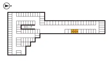 特P 武笠立体駐車場 2階の図面