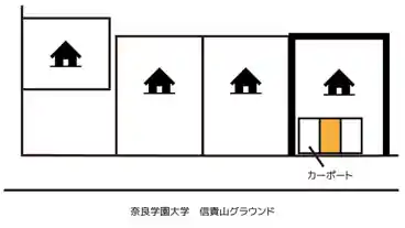 特P 勢野北4-11-21駐車場の図面