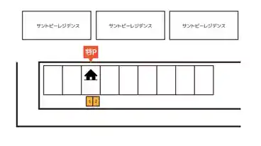 特P 清水238-15駐車場の図面