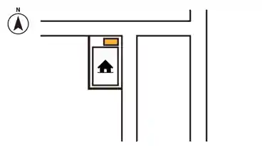 特P 《軽・コンパクト》羽衣１−１０−８駐車場の図面