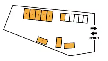 特P MFLP日野東口駐車場の図面