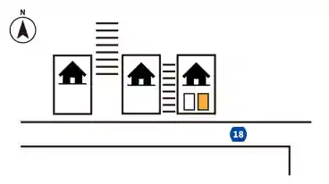 特P 貝取1737-12駐車場の図面