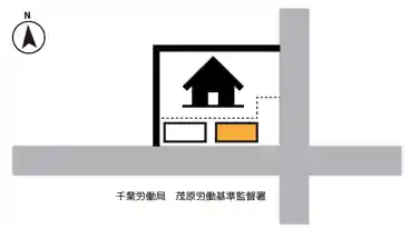 特P 萩原町3-20-26駐車場の図面