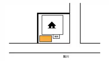 特P 徳吉東4-13-1駐車場の図面