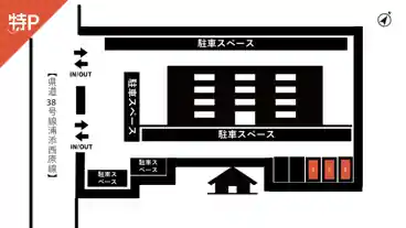 特P 【軽・コンパクトカー】サンフラワーいとかず駐車場の図面