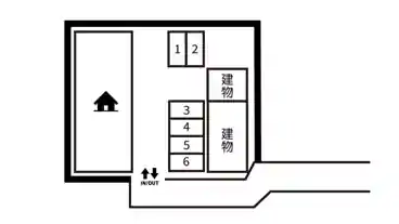 特P 中撫川240-2駐車場の図面