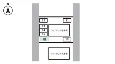 特P ウィステリア壱番館駐車場の図面