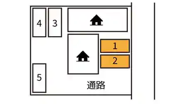 特P 佐原イ3340駐車場の図面