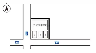 特P 《火曜》【0-12時】米山3-7-10駐車場の図面