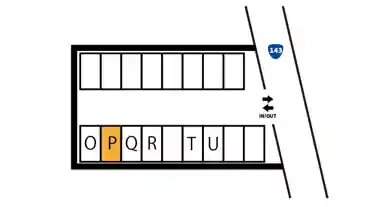 特P 【P区画】桐3-1-19付近駐車場の図面