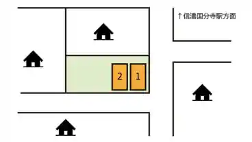 特P 国分623-10駐車場の図面