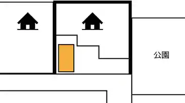 特P 【左側】大神町4-31-10駐車場の図面
