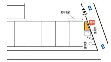 特P 《バイク専用》Park Inn 仲田2丁目の図面