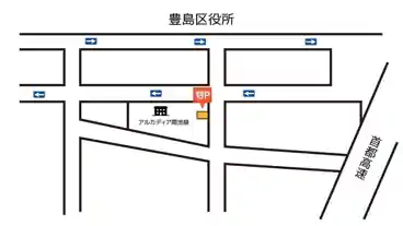 特P 池袋駅周辺【北側2】アルカディア南池袋駐車場の図面