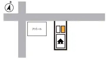 特P 《軽・コンパクト》植竹町1-105-1駐車場の図面