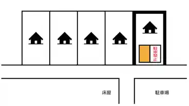 特P 芹が谷2丁目6-1-5駐車場の図面