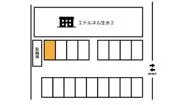 特P エテルネル生水2駐車場の図面