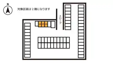 特P 【２F】トキワパーク24あびこ駅前駐車場の図面