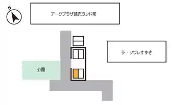 特P 高石3-35-4駐車場の図面