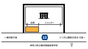 特P 北軽井沢8-50駐車場の図面