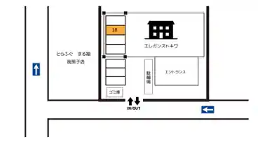 特P 我孫子東3丁目3-31駐車場の図面