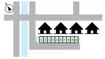 特P 広谷新町20駐車場の図面