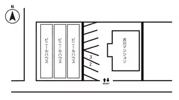 特P 上ノ丸2丁目2-14駐車場の図面