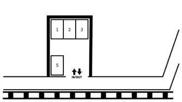 特P 《軽・コンパクト》西井ノ口844-1付近駐車場の図面