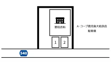 特P 下堀町9658-5駐車場の図面