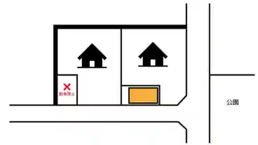 特P 《軽・コンパクトカー》前浪町7-3駐車場Aの図面
